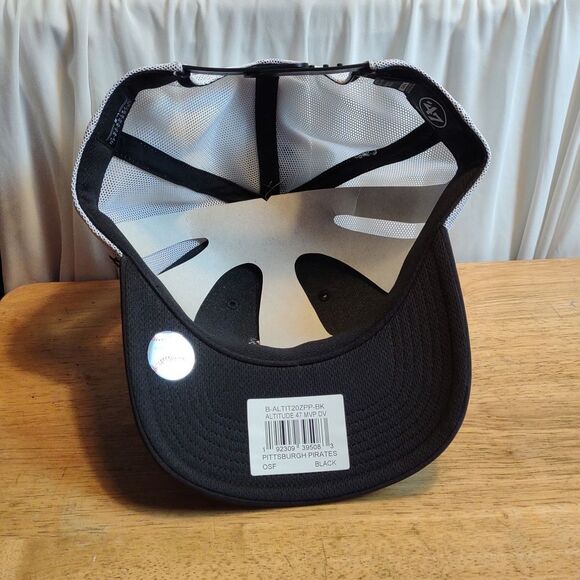 47 Brand Pittsburgh Pirates Trucker Snapback Hat *See Note* - Picture 7 of 10